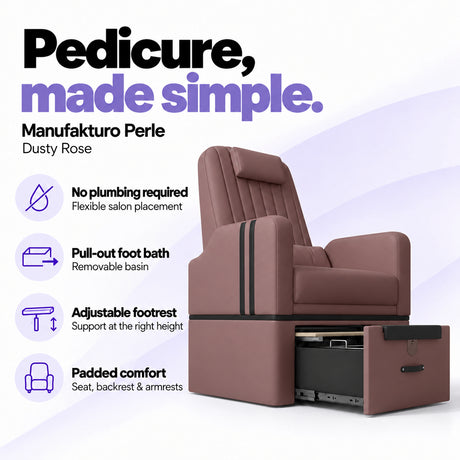 Manufakturo Perle Dusty Rose – features