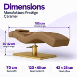 Manufakturo Prestige Caramel – dimensions