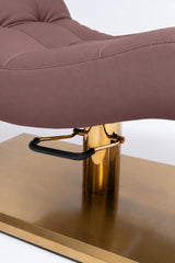 Manufakturo Prestige Dusty Rose – hydraulic pump and upholstery detail