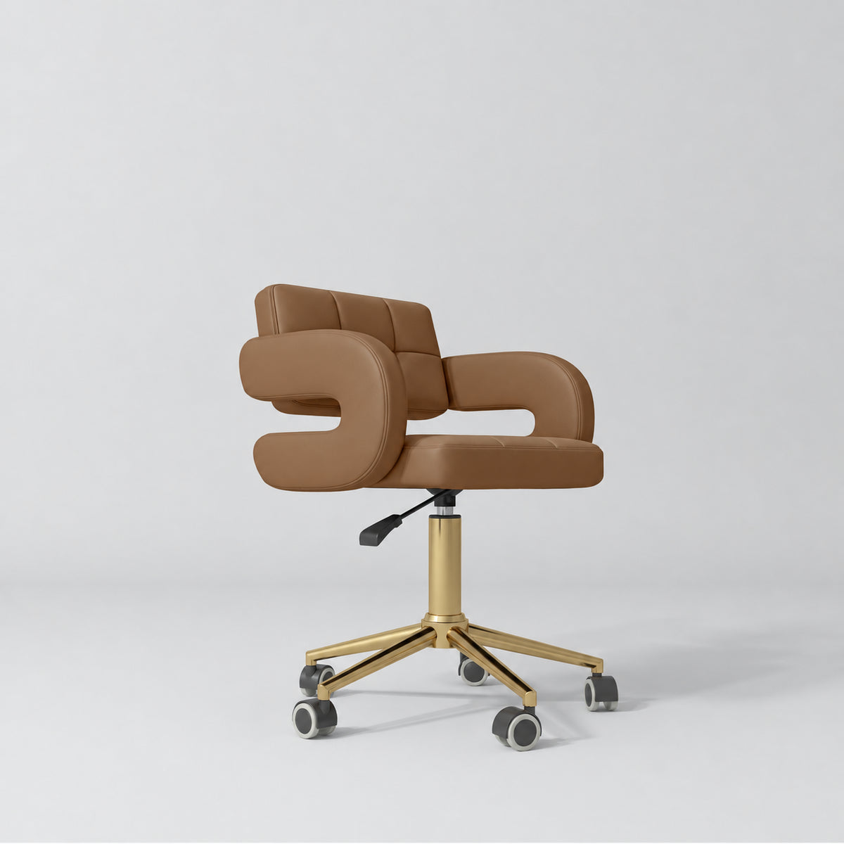 Manufakturo Serenity in Caramel – product view, Gold base