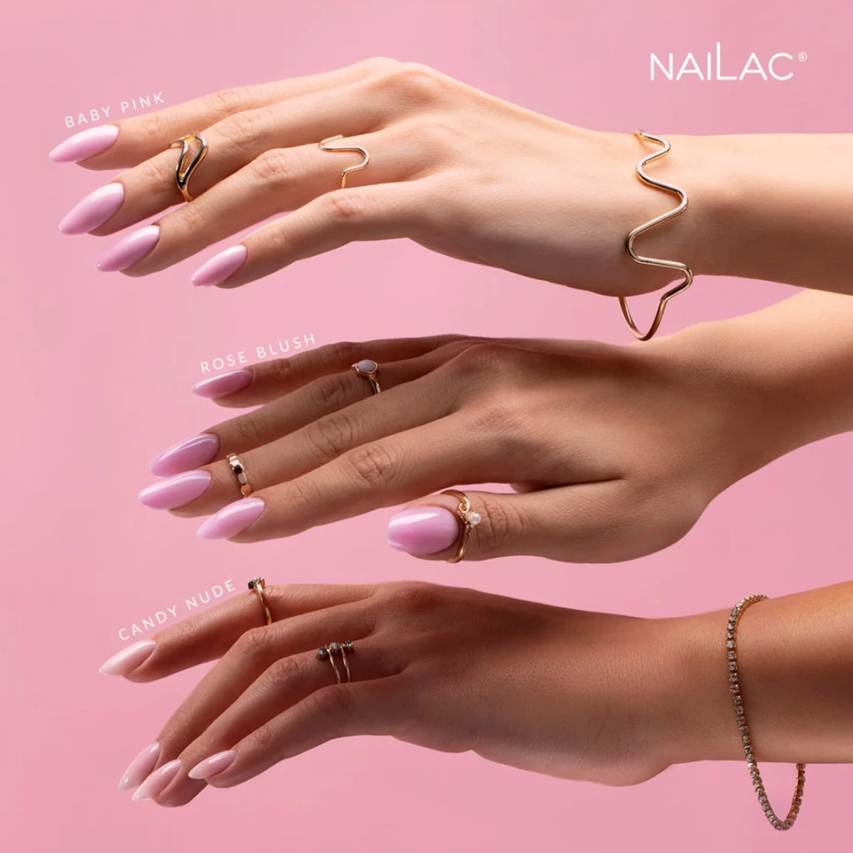 NaiLac EasyGel Nail Builder UV/LED Baby PinkCollection