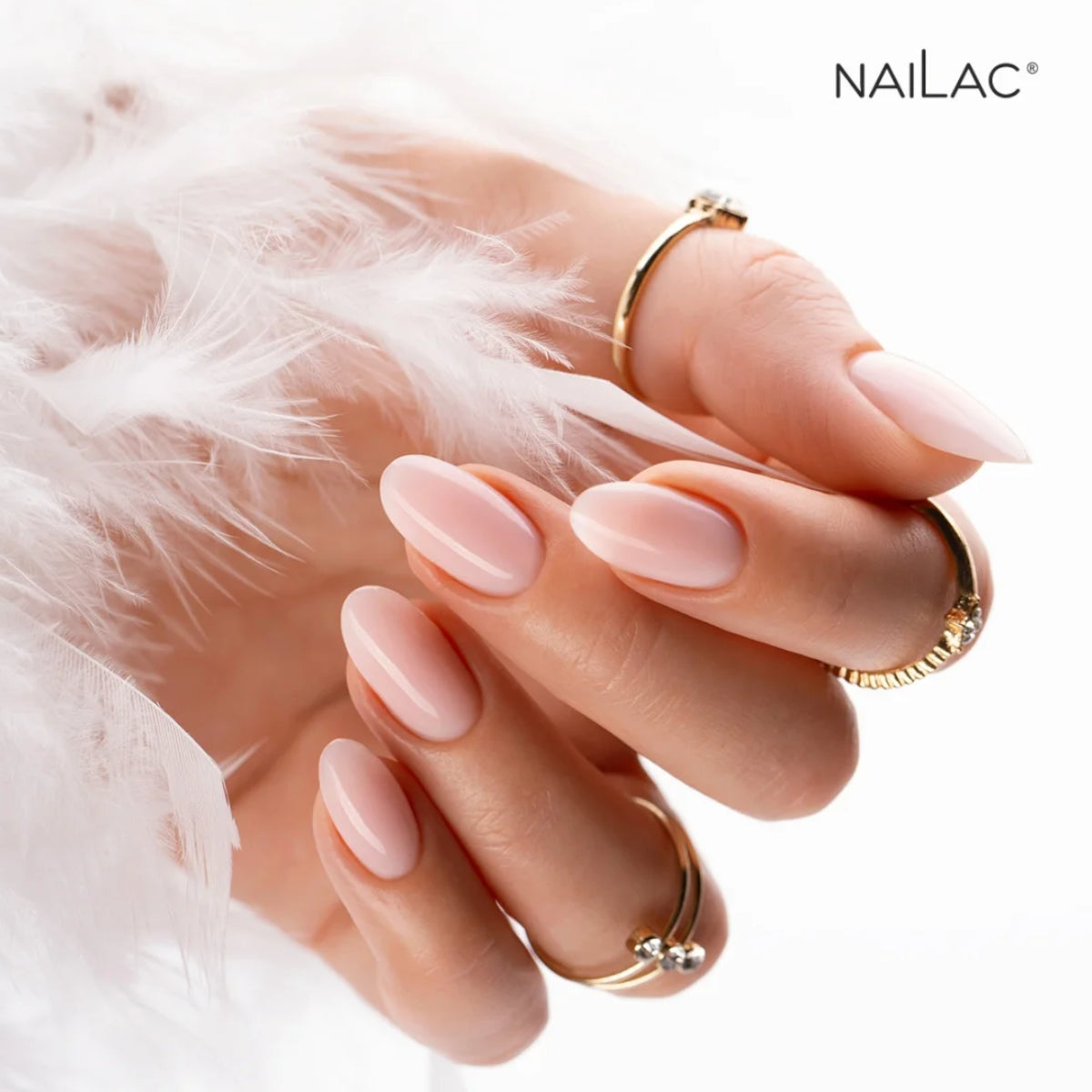 NaiLac EasyGel Nail Builder UV/LED Candy Nude Beige Nail