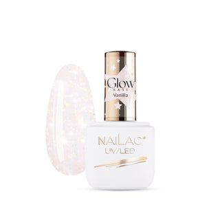 NaiLac Hybrid UV/LED Rubber Base Glow Vanilla