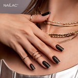 NaiLac Hybrid UV/LED Top OpalX Gold Nail Styling