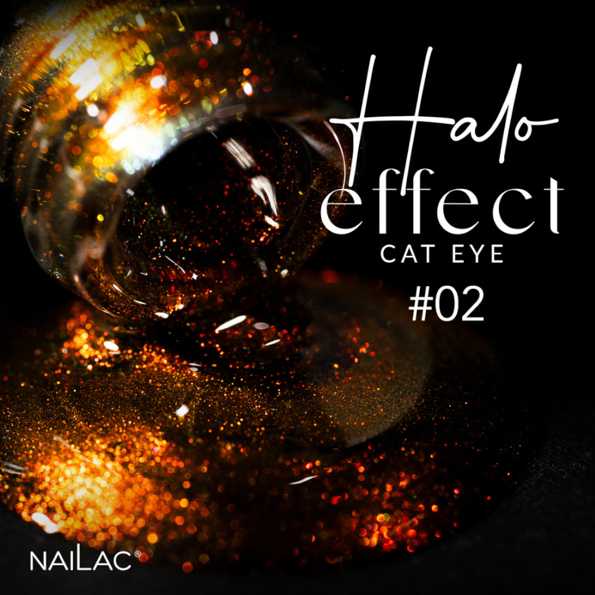NaiLac UV/LED Gel Nail Polish Halo Effect Cat Eye 02 Effect