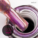 NaiLac UV/LED Gel Nail Polish Halo Effect Cat Eye 04 Swatch