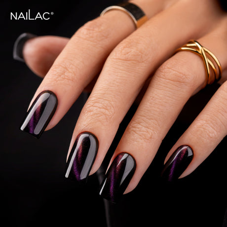 NaiLac UV/LED Gel Nail Polish Halo Effect Cat Eye 04 Nails
