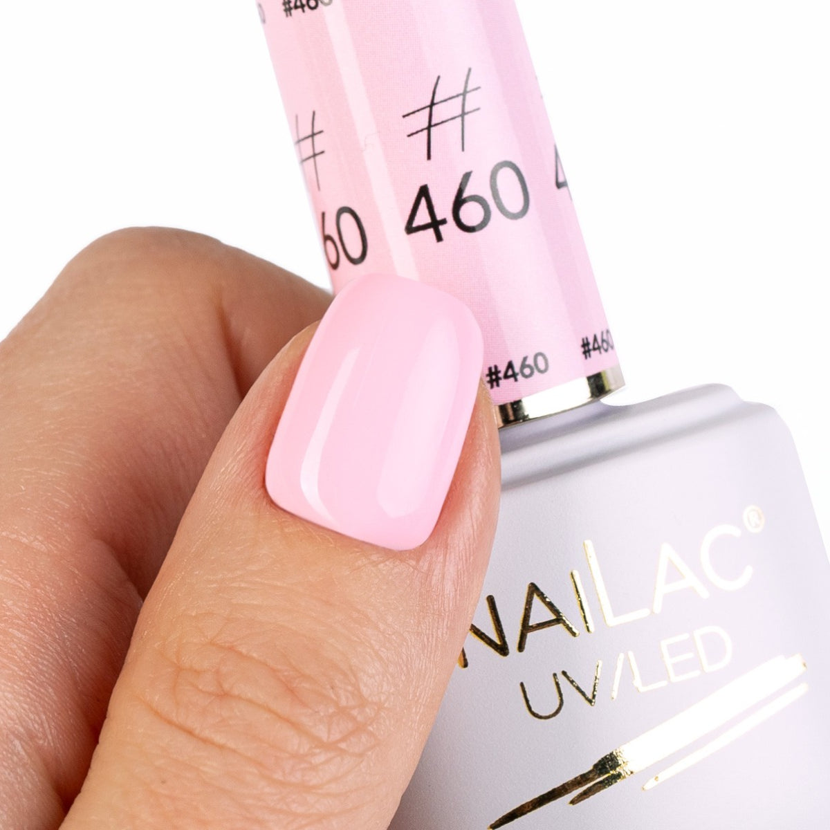 NaiLac UV/LED Gel Nail Polish 460 Swatch