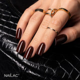 NaiLac UV/LED Gel Nail Polish 499 Brown Nails