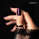 NaiLac UV/LED Gel Nail Polish 500 Purple Nail