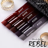 NaiLac UV/LED Gel Nail Polish 501 Miss Rebel Collection