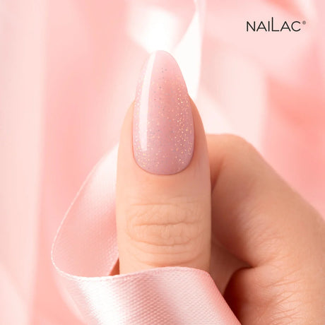 Nailac Jelly Bottle Gel Bling Lolita Nail Swatch