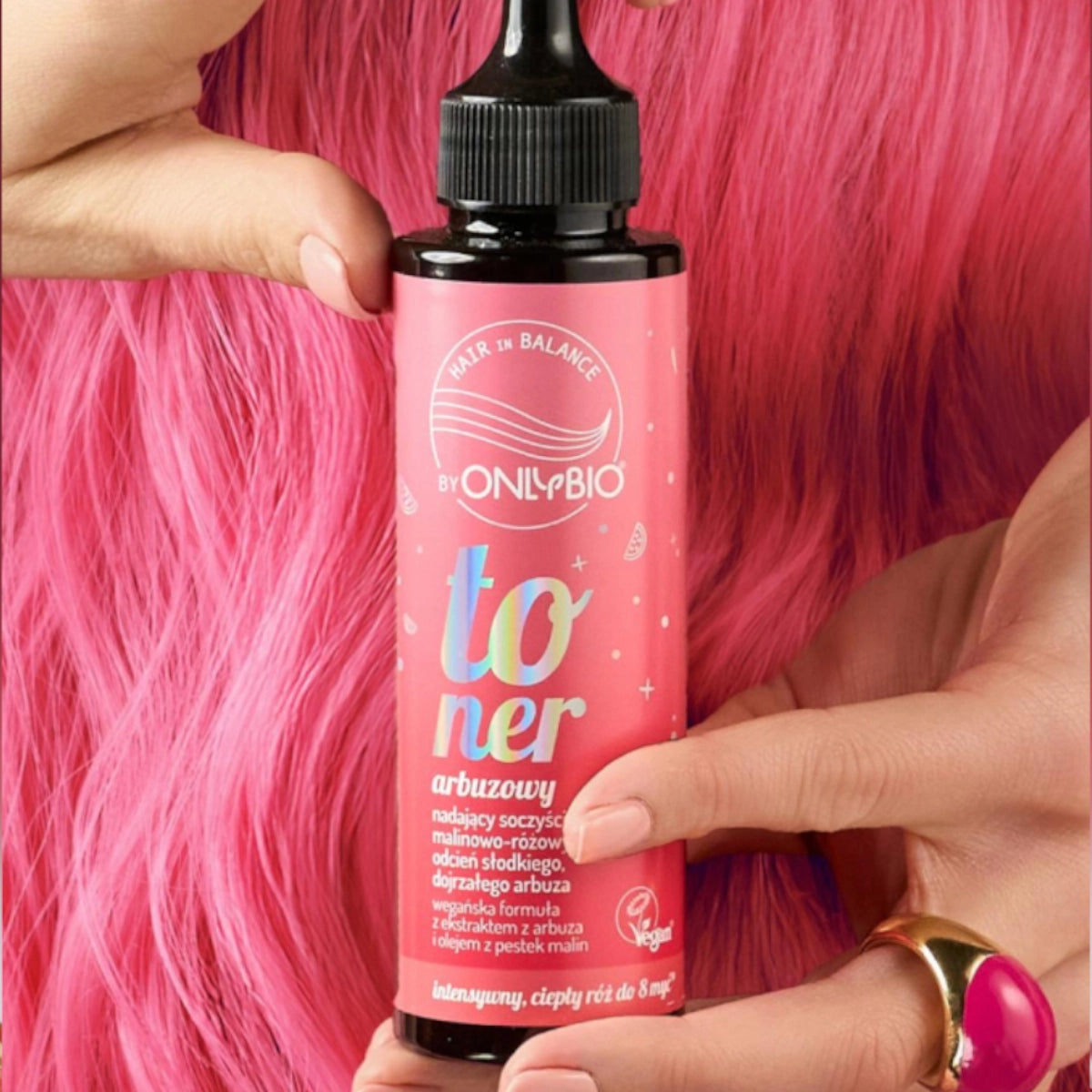 OnlyBio Hair Balance Hair Toner Watermelon Color