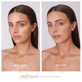 Paese Puff Cloud Pressed Face Powder Before & After