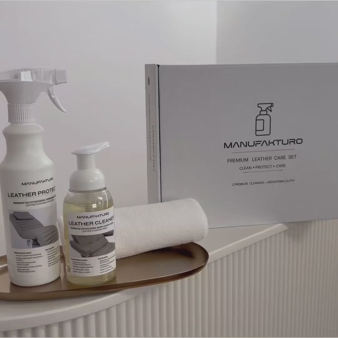 Manufakturo care leather video presentation