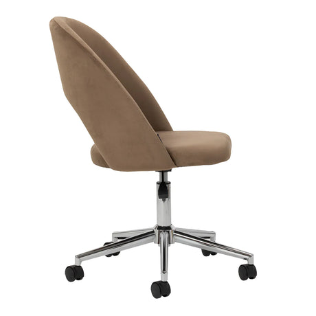4Rico Arco Chair Brown - full product view on a white background