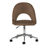 4Rico Arco Chair Brown - full product view on a white background