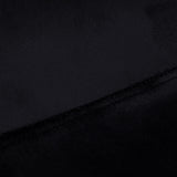 4Rico Bar Stool QS-B15 Velvet Black - close-up of the upholstery and construction details