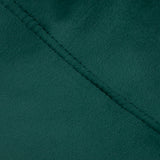 4Rico Bar Stool QS-B15 Velvet Green - close-up of the upholstery and construction details
