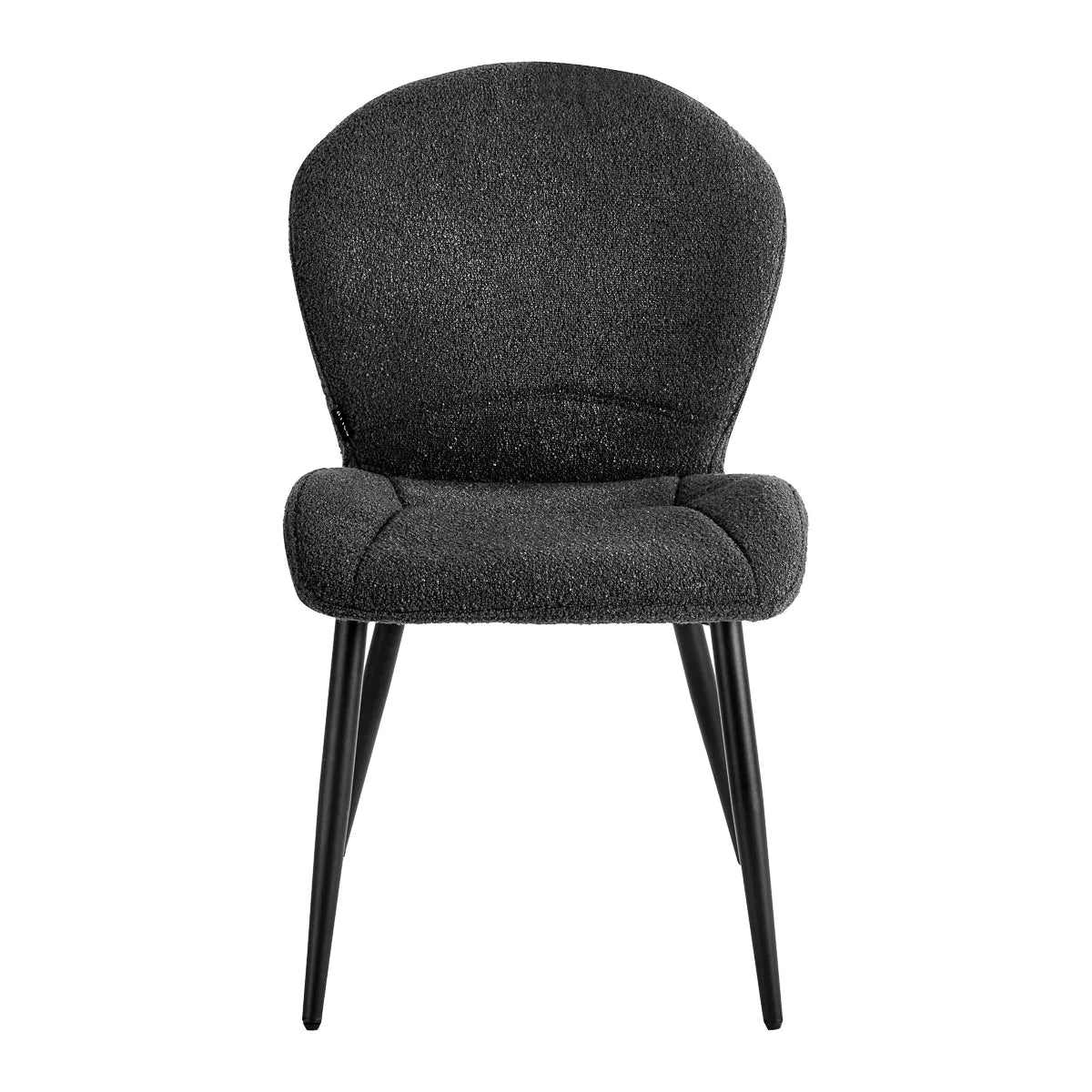 4Rico Lucente Chair Black - full product view on a white background