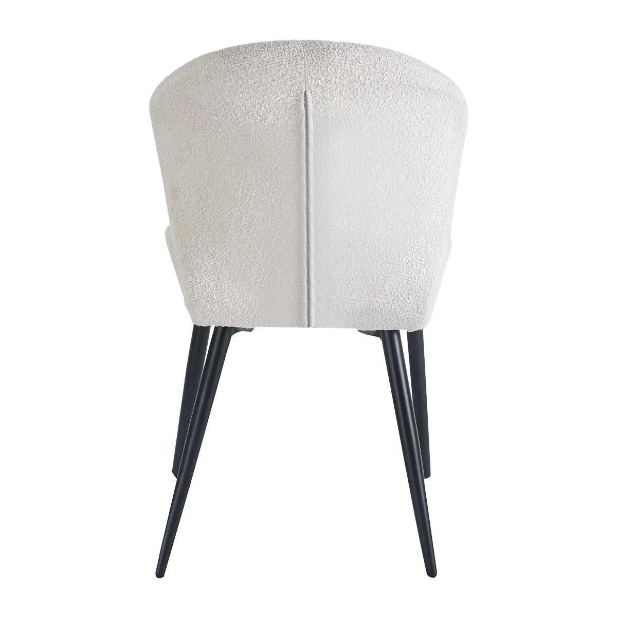 4Rico Lucente Reception Chair White - full product view on a white background