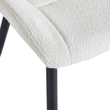 4Rico Lucente Reception Chair White - displayed in a professional treatment-room setting