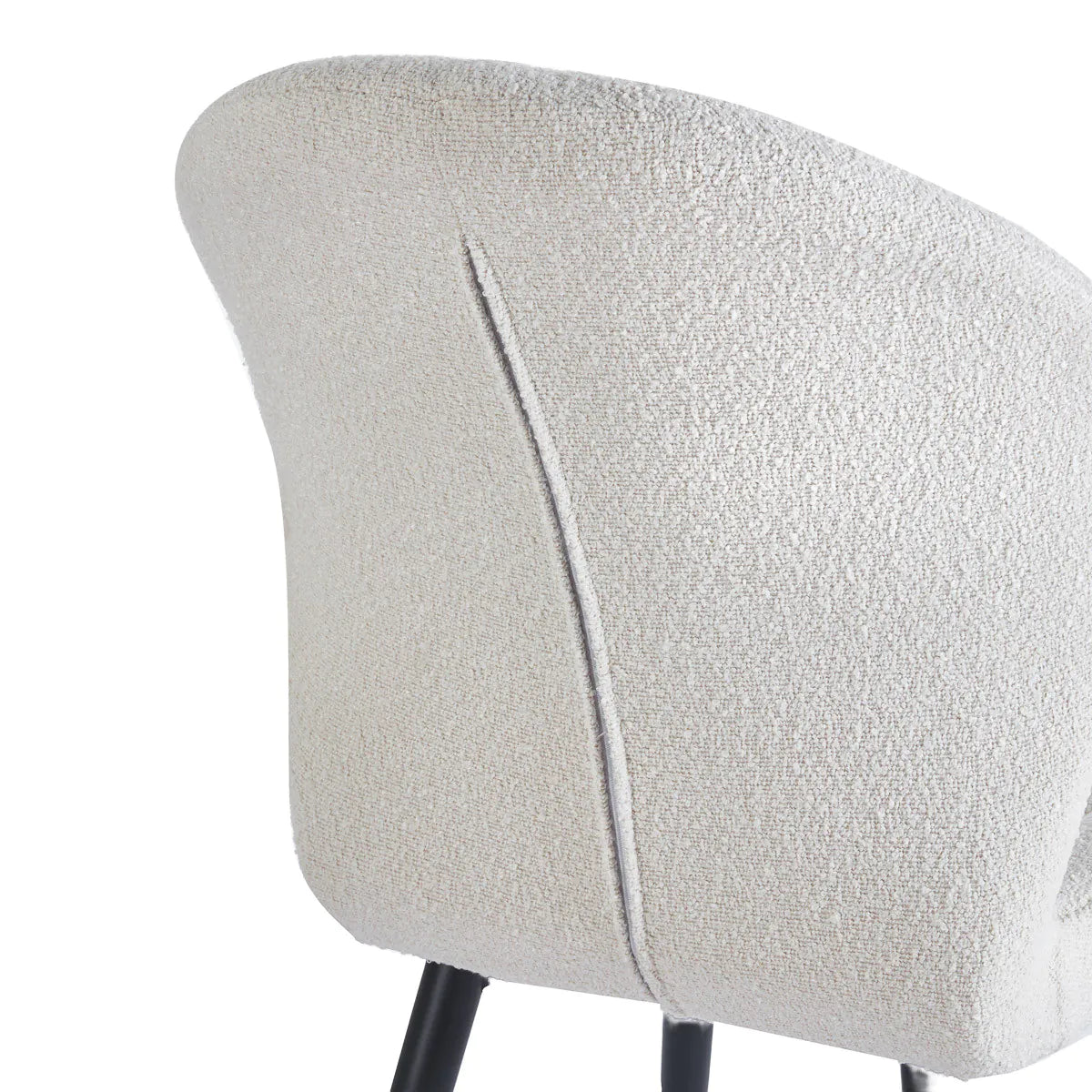 4Rico Lucente Reception Chair White - close-up of the upholstery and adjustment details