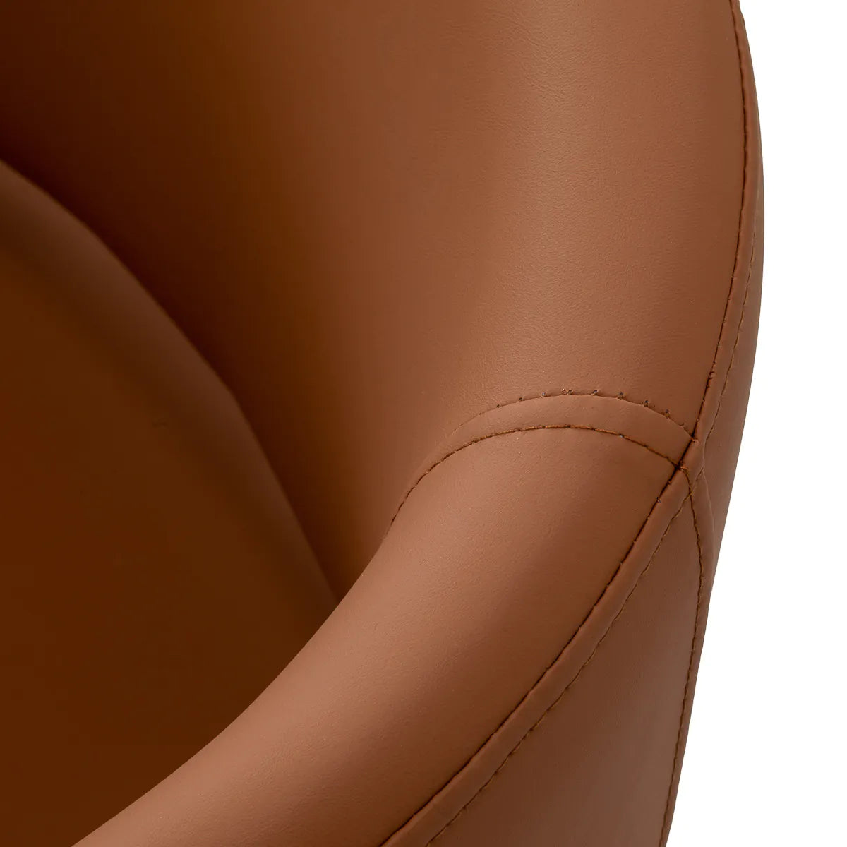 4Rico Novo Modern Reception Chair Brown - displayed in a professional treatment-room setting