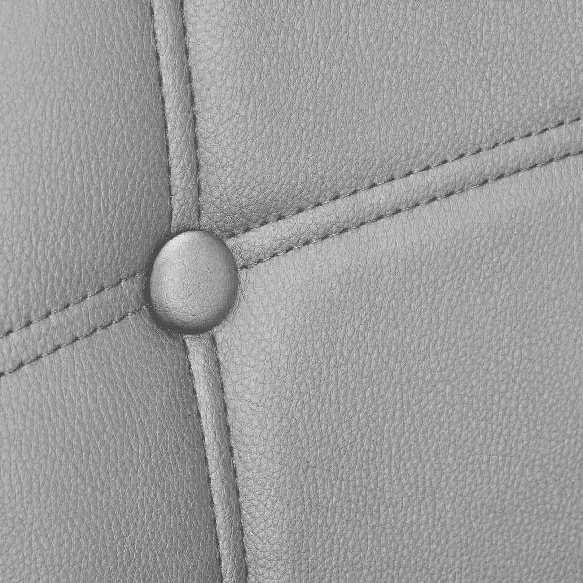 4Rico QS-185 Chair Grey - close-up of the upholstery and construction details
