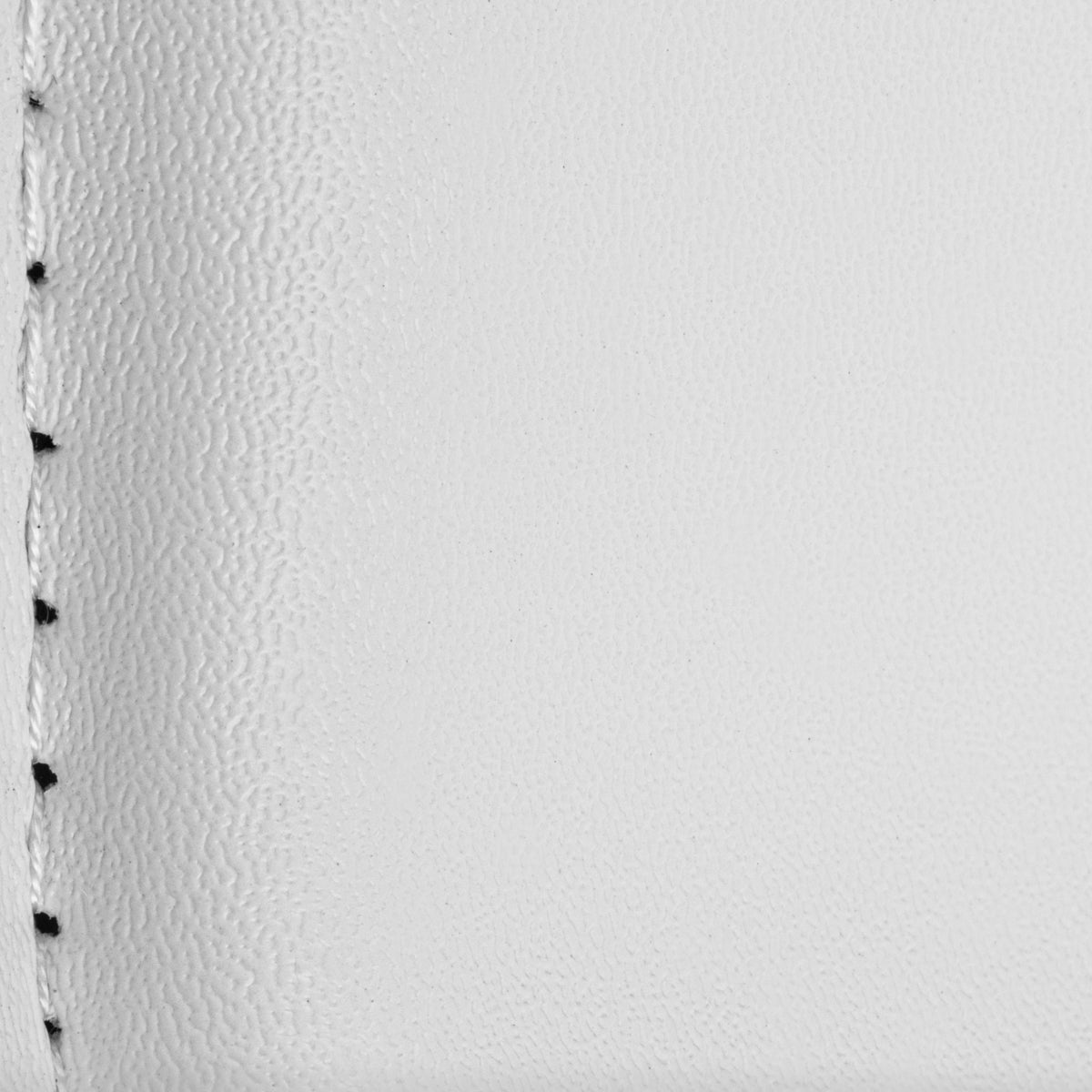4Rico QS-B08 Bar Stool White - close-up of the upholstery and construction details