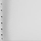 4Rico QS-B08 Bar Stool White - close-up of the upholstery and construction details