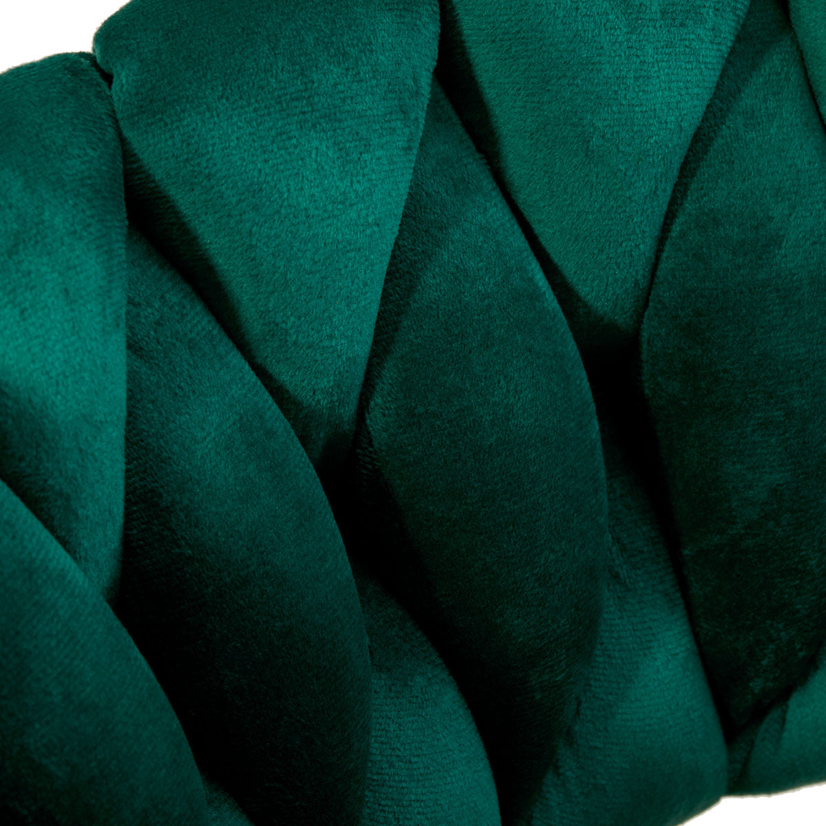a close up view of a green fabric