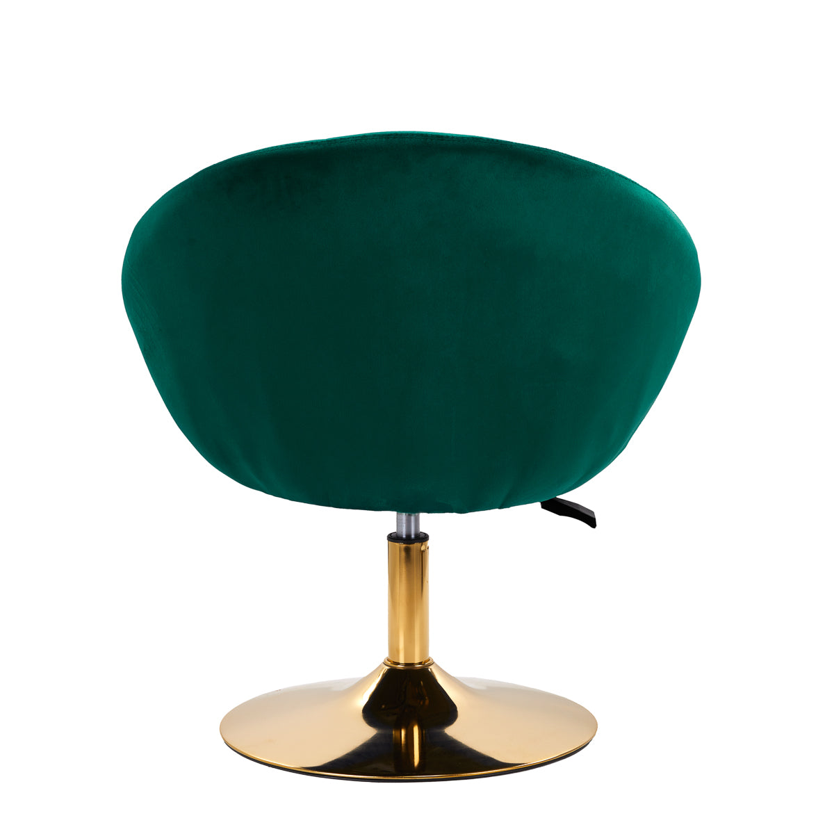4Rico QS-BL12B Swivel Chair Green - full product view on a white background
