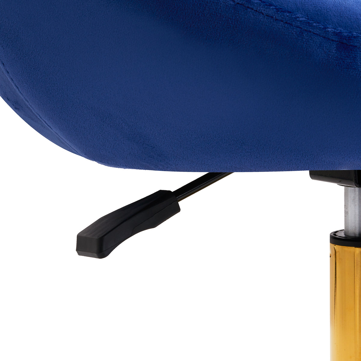 4Rico QS-BL12B Swivel Chair Navy Blue - displayed in a professional treatment-room setting