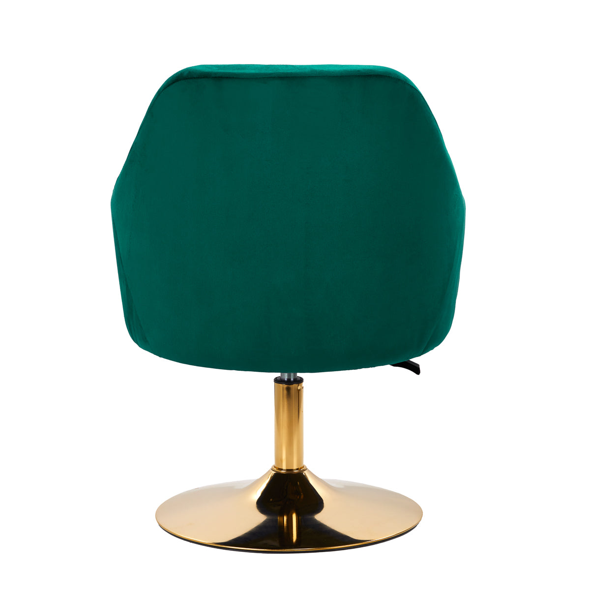 4Rico QS-BL14G Swivel Chair Green - full product view on a white background