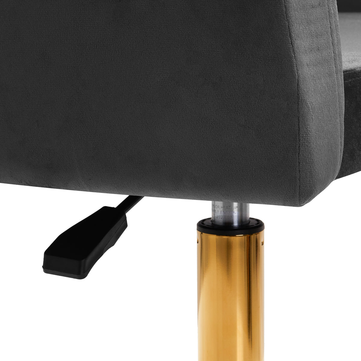 4Rico QS-BL14G Swivel Chair Grey - displayed in a professional treatment-room setting