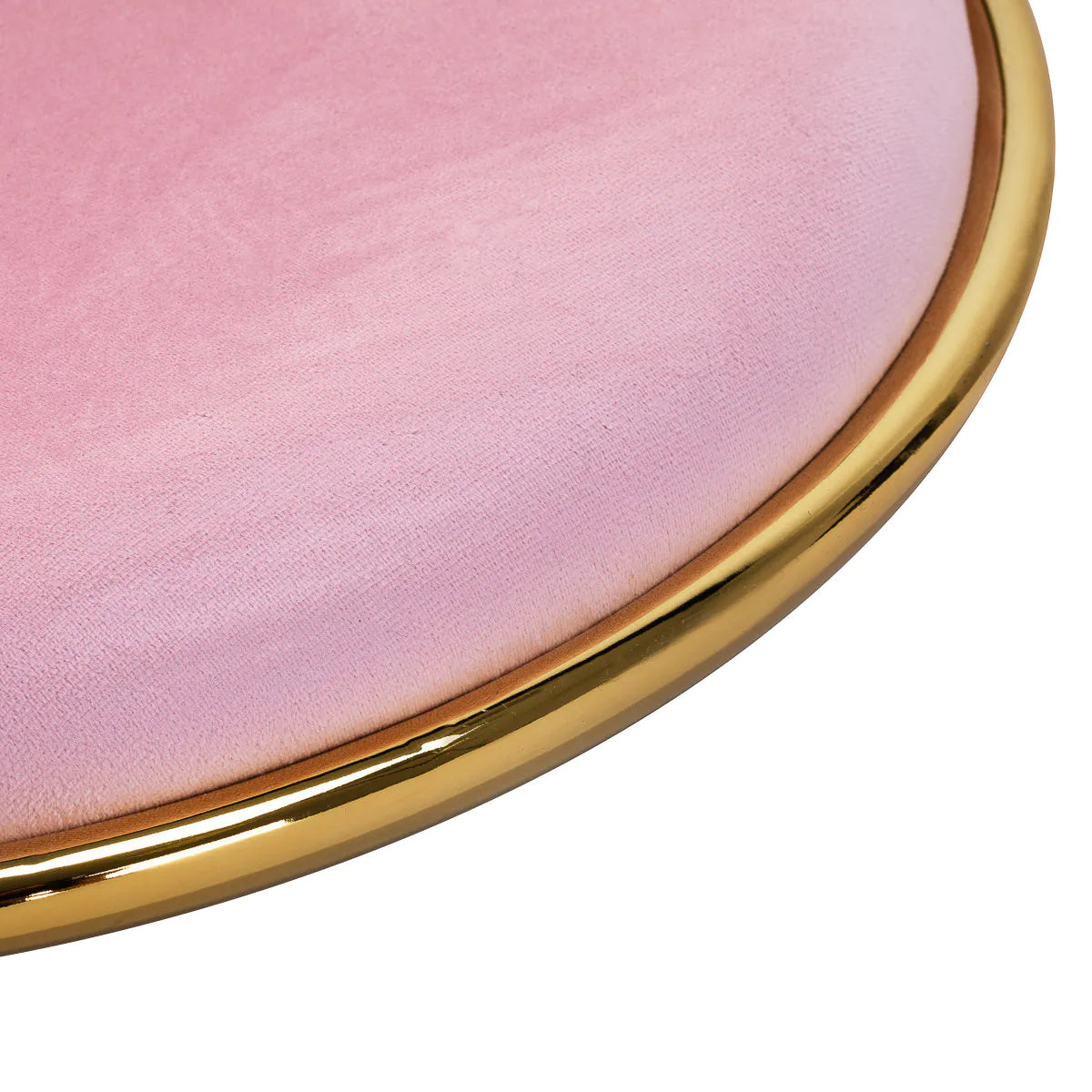 4Rico QS-GW01G Swivel Beauty Chair Pink - displayed in a professional treatment-room setting