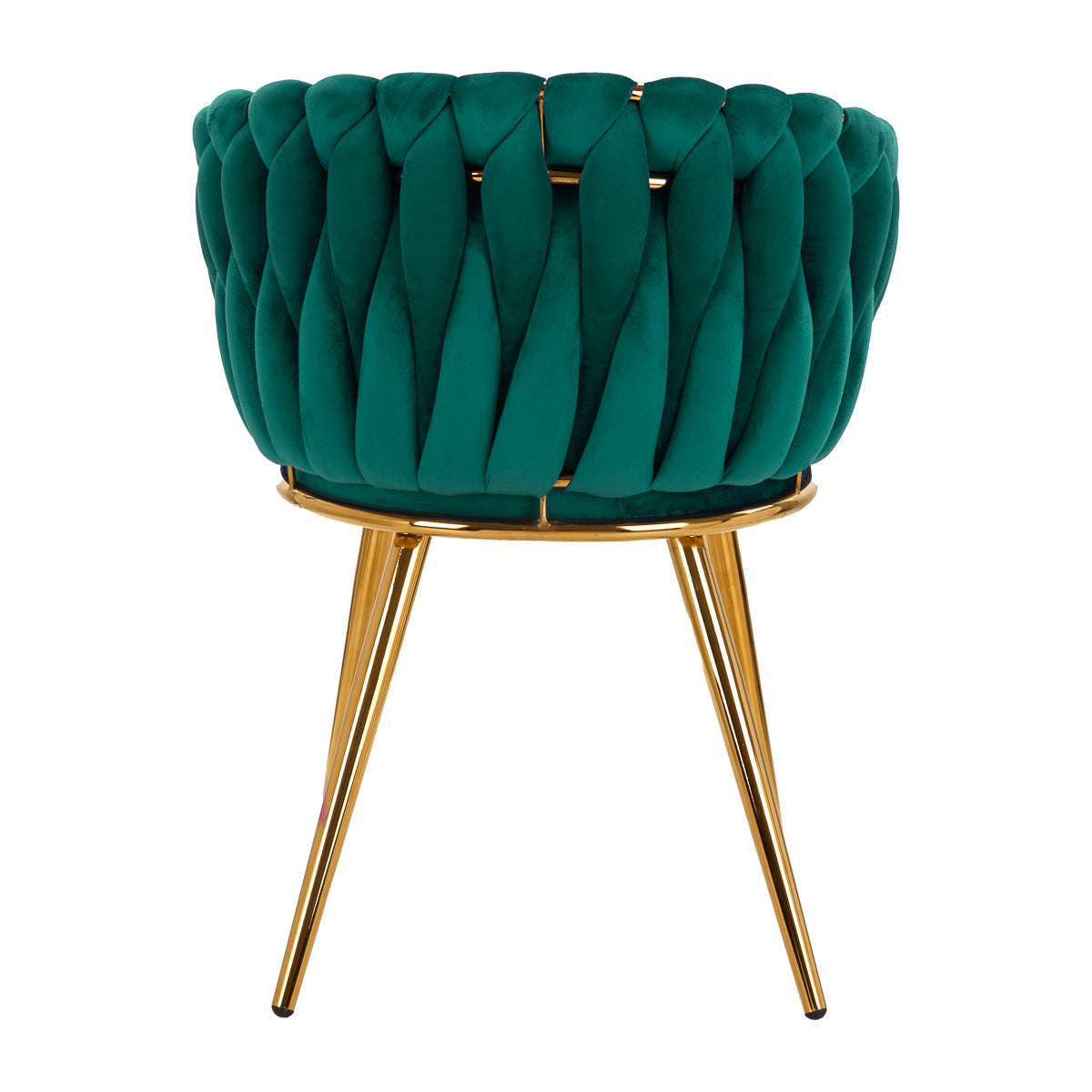 4Rico QS-GW06G Chair Green - close-up of the upholstery and adjustment details