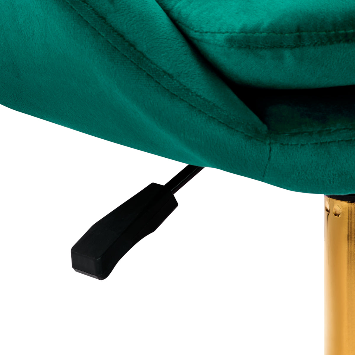 4Rico QS-MF18G Swivel Chair Green - displayed in a professional treatment-room setting
