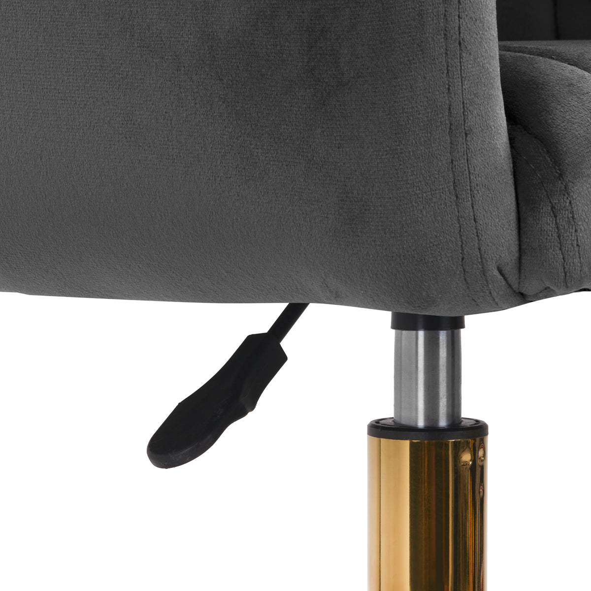 4Rico QS-OF212G Swivel Beauty Chair Grey - displayed in a professional treatment-room setting