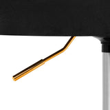4Rico QS-OF213G Salon Chair Black - displayed in a professional treatment-room setting