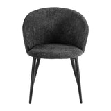 4Rico Verso Chair Black - full product view on a white background