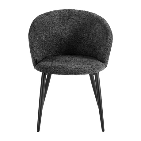 4Rico Verso Chair Black - full product view on a white background