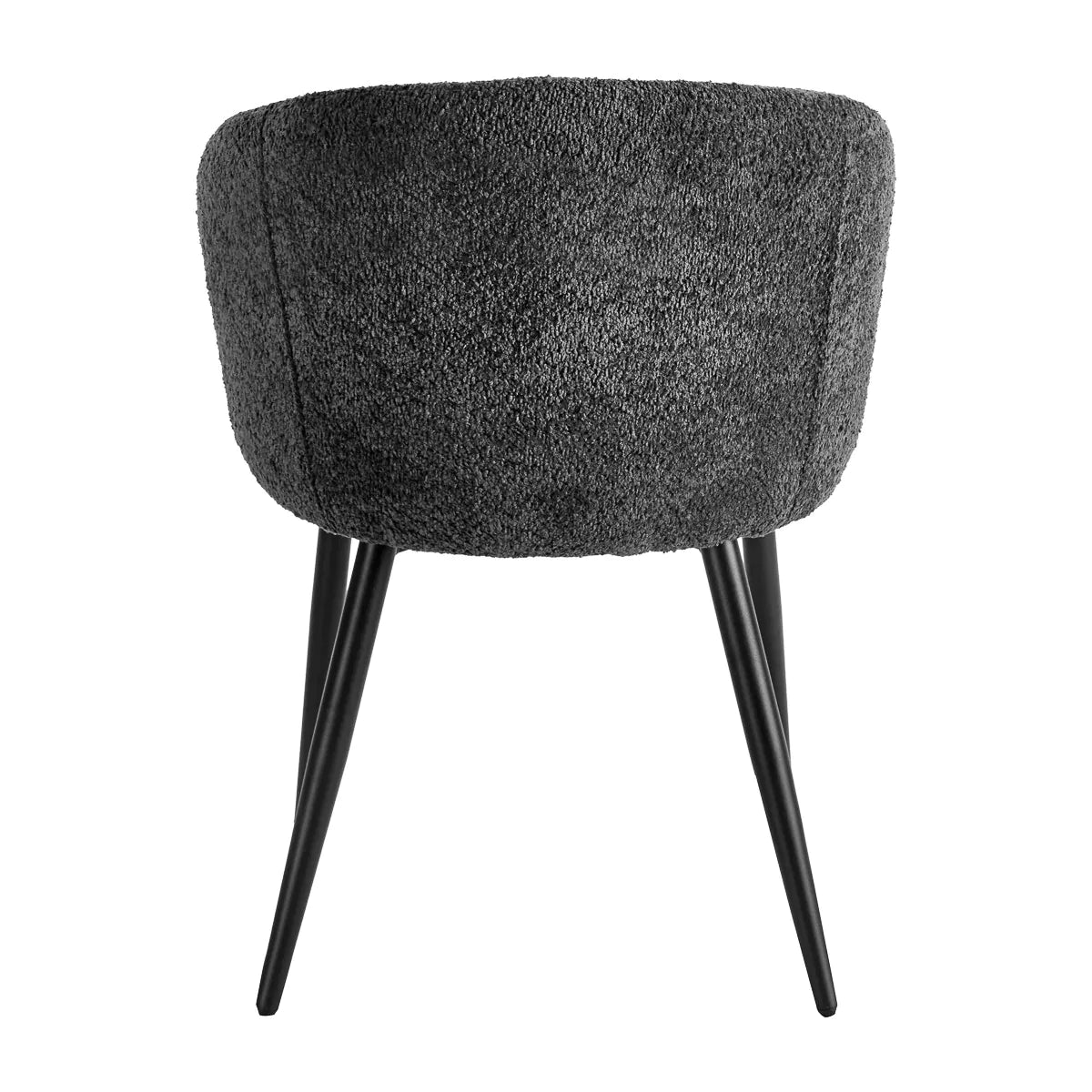 4Rico Verso Chair Black - full product view on a white background