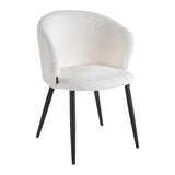 4Rico Verso Chair White - full product view at an angle on a white background