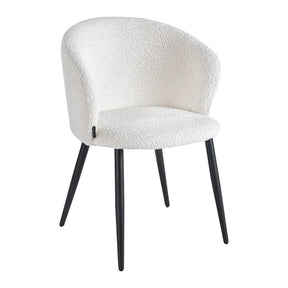 4Rico Verso Chair White - full product view at an angle on a white background
