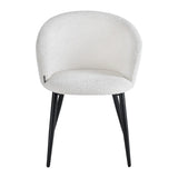 4Rico Verso Chair White - full product view on a white background