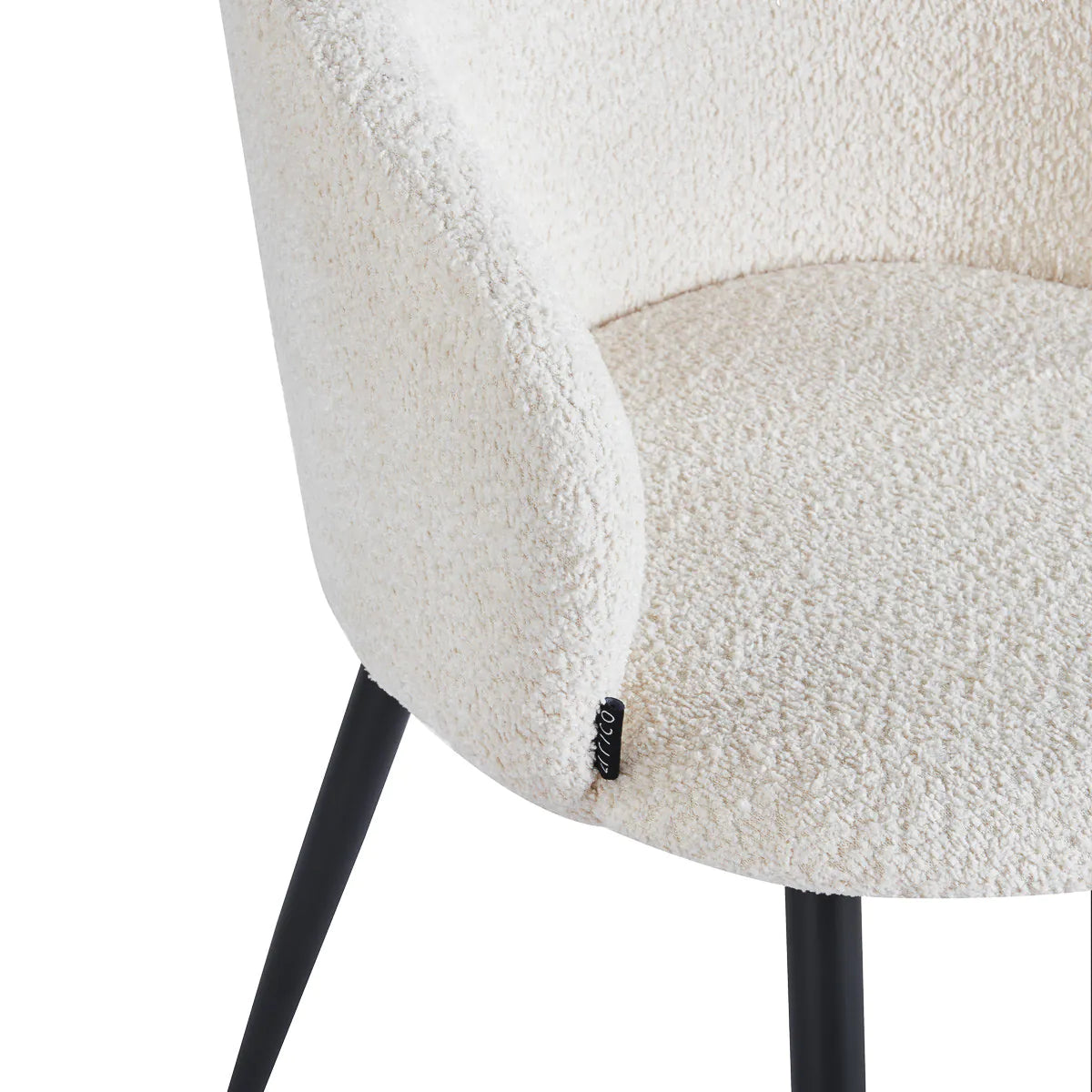 4Rico Verso Chair White - displayed in a professional treatment-room setting
