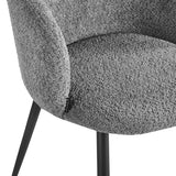 4Rico Verso Reception Chair Grey - displayed in a professional treatment-room setting