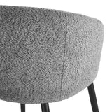 4Rico Verso Reception Chair Grey - displayed in a professional treatment-room setting